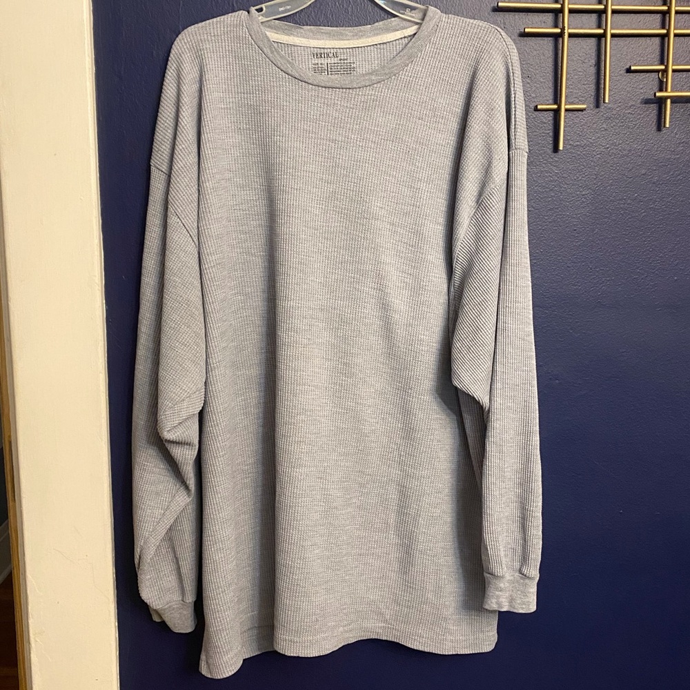 Mens vertical thermal shirt size 3xl